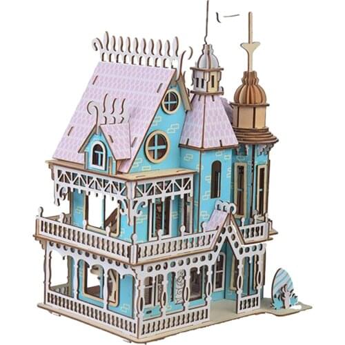 3D Wooden Puzzle Jigsaw Mechanical Educational Toys for Wife Teens Home