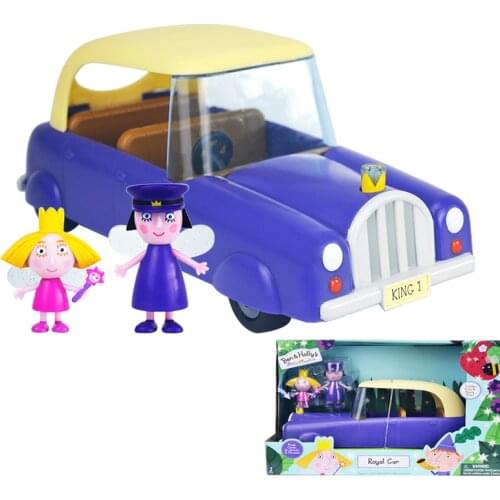 Original Ben and Holly Action Figure Model Dolls Cute Little Kingdom Royal Car Kids Play House Toys Boys Girls Gifts