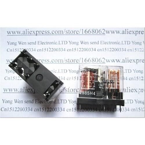 HOT NEW 24V relay G2R-2-24VDC G2R-2 24VDC G2R2 G2R2-24VDC DC24V 24VDC 24V 5A 250VAC DIP8 10pcs/lot