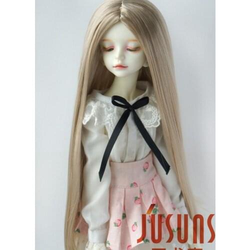 JD016 YOSD 1/6 1/4 BJD doll wigs Fashion Parting line long curly wig size 6-7 inch 7-8inch Synthetic mohair doll wigs