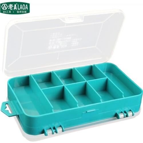 LAOA 13 Units Parts Storage Box Super resistance to fall off tool Box Element boxes Jewel Case
