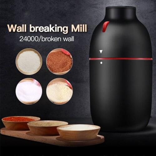 150W Powdering Machine Home Grain Small Shredder Grinding Machine Ultra-fine Chinese Medicine Dry Wall Ric 24000R/min Blenders