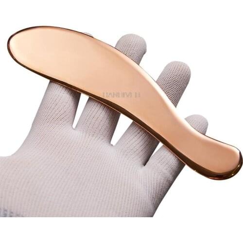 Pure copper tiger span copper scrapping plate dredge meridian goddess temperament customized lettering copper