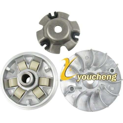 Variator Assy for GY6 Scooter Complete Motorcycle Clutch Assembly Roller 125cc 150cc 157QMJ Rebuilt Parts Wholesale ZDL-GY6125