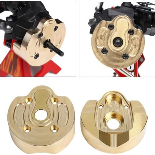 1 Pair RC Car Metal Counterweight for Axial 1/10 RC Rock Crawler Car Parts