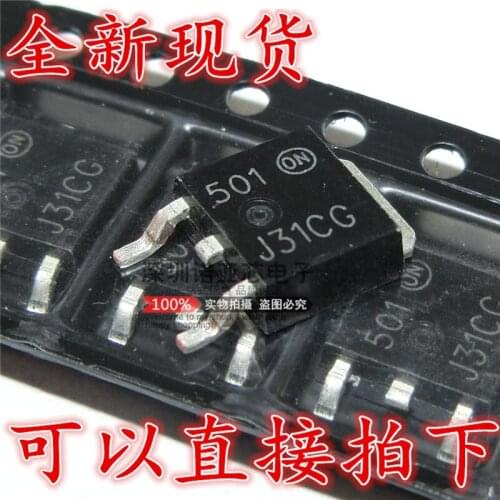 10pcs/lot New MJD31C J31C SMD MOS Tube TO252 MJD31CT4G