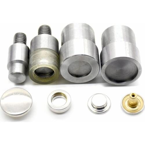 20set brass snap fasteners and molds Install button molds Sewing snaps Environmentally Invisible high quality jacket buttons