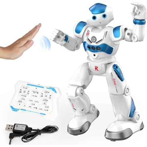 Allock Induction Dancing Singing Robot Kids Programming Intelligent Infrared RC Gesture Induction Dialogue High-tech