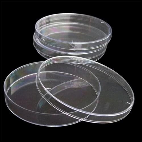 Plastic Petri Dish 90 x15mm, Sterile, Pack of 10