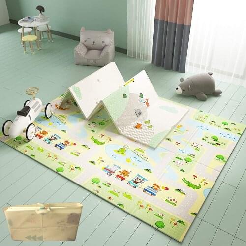 Childrens Carpet Foldable Baby Play Mat Soft Kids Rug Thickened Infantil Home Baby Room Decor Game Toys Developing Mats