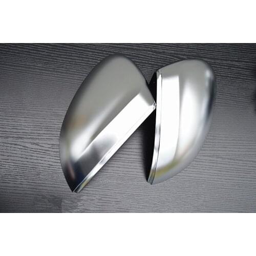 Matte Chrome Lane Assist Rear View Mirror Cover Side Mirror Housing Case for VW Passat B8