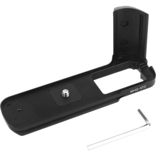 Metal Aluminum Alloy Quick Release L Plate Bracket Hand Grip for Fuji film XPRO3 X-Pro2 XPRO1 XT3/XT2/X-T30 X-T20 X-T10 Camera