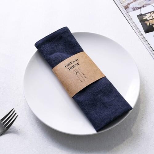 Customizable Colorful Durable Cloth Napkins,Reusable Fabric Placemat,for Kitchen Dining Table Decor,Hotel Restaurant Serving