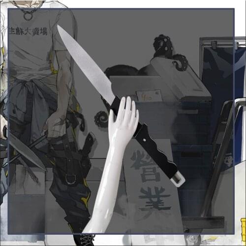 Game Arknights Specialist Jaye Cosplay Prop PVC Sword Dagger Cosplay Accessories Prop Weapons for Halloween Carnival Fancy Party