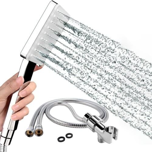 Handheld High Pressure Shower Head, 6 Spray Settings Handheld Shower Head with