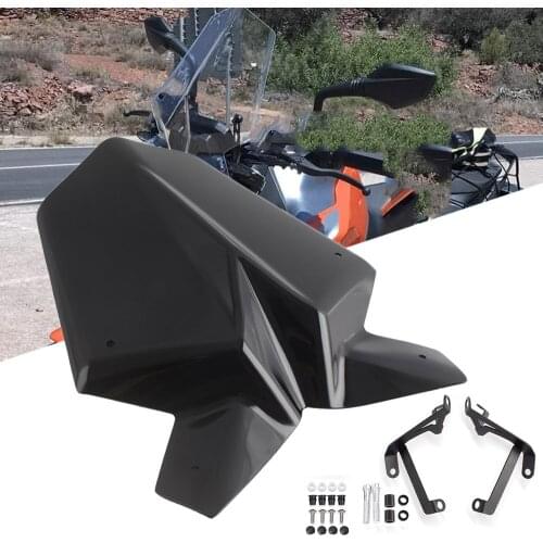 Motorcycle Windscreen For KTM Duke SX RC 125 390 2017 2018 2019 2020 Windshield Airflow Wind Deflector Motorbike Accessories