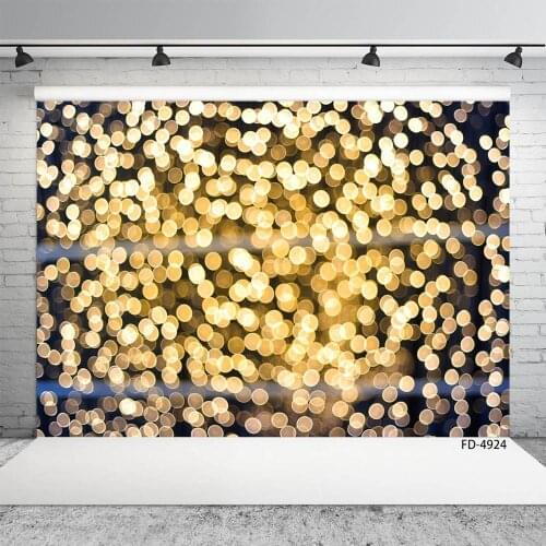 Flare Bokeh Photo Backdrop Vinyl Cloth Backgrounds for Children Birthday Party Baby Shower Prom Photoshoot Photography Props