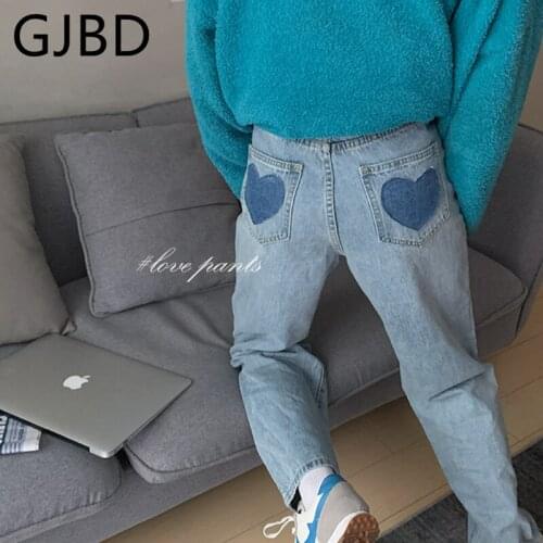 Womens Jeans 2021 New Casual Baggy Blue Wide Leg High Waist Streetwear Trouser Vintage Mom Straight Jeans Plus Size Denim Pants