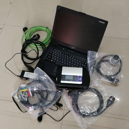 2020 Super MB Star C4 SD C4 360GB SSD software V06.2021 CF52 Used Military laptop Toughbook Auto Star Diagnostic Tool Scanner