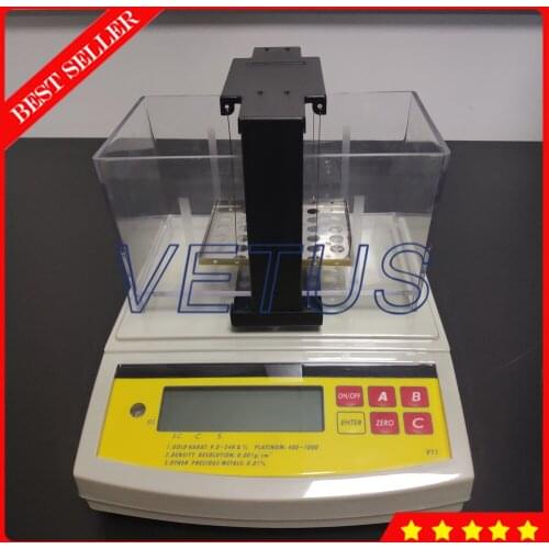 DE-120K Gold Purity Analyzer Machine Electronic Gold content detector Precious Metal silver Tester Gold K Value Tester