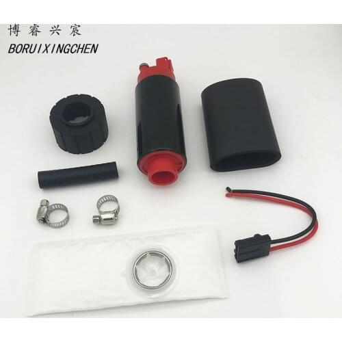 BORUIXINGCHEN stainless steel advanced modification fuel pump 12V high pressure Universal GSS340 (255LPH) for BMW