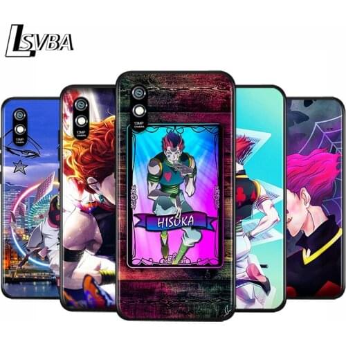 Hunter X Hunter Hisoka Anime For Xiaomi Redmi 10X 9I 9C 9A 9 GO K30 Ultra K20 8A 8 7A 7 S2 6 Pro 5G Black Phone Case
