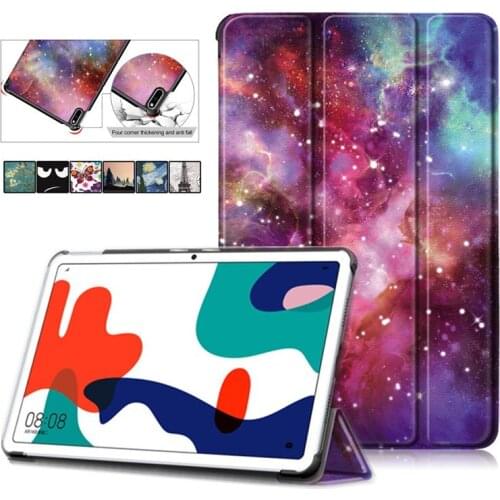 Stand Flip Case For Huawei MatePad 10.4 BAH3-W09 BAH3-AL00 2020 Tablet Magnetic Shockproof Cover For matepad 10.4 Case +Pencil