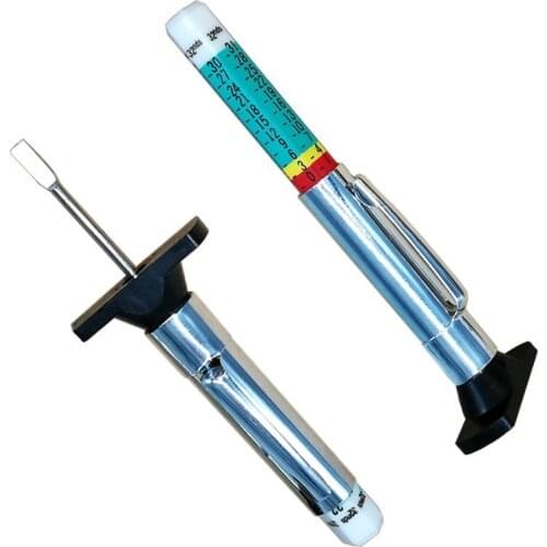 Tire Thread Thickness Depth Gauge Measurement Tools 0-32 nds 2 Pieces/Pack