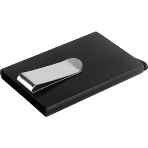 Metal Business ID Travel Card Wallet Automatic Pop Up ID Credit Card Holder Men Women Business Card Case Stainless Steel Clip #C
