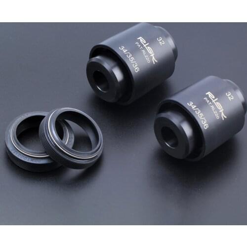 4 In 1 MTB Bicycle Shock Front Fork Dust Seal Installation Tool Kit For Fox Rockshox 32/34/35/36mm Pipe Diameter Driver Tool