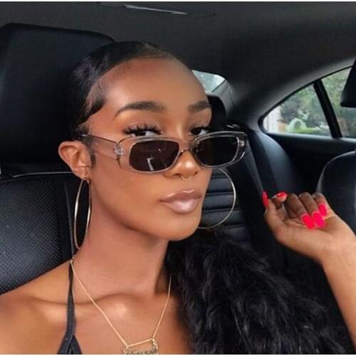 New Brand Small Sunglasses Women Fashion Square Goggles Men Vintage Leopard Black Eyewear Ladies Traveling Style UV400