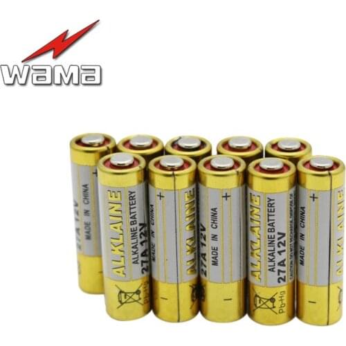 10x Alkaline 12V 27A A27 27AE 27MN L828 Primary Dry Batteries Electronic Toys Battery Wholesales 100% New Drop Ship