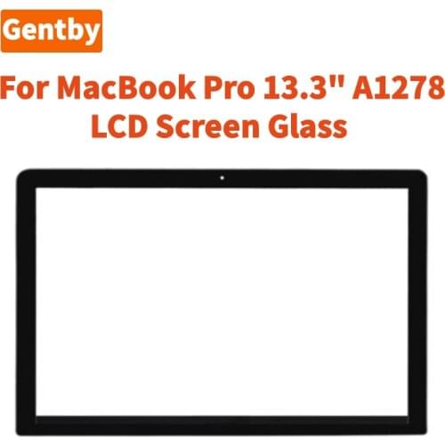 New Front LCD Glass Screen A1278 Unibody For Apple Macbook Pro 13inch A1278 LCD Screen Glass MB990 MC374 MD313 MD101 2009~2012