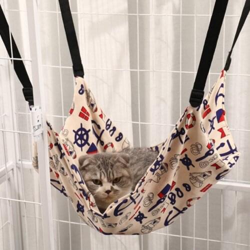 Cat Supplies Pet Hanging Beds Hook Removable Hammock In Pet Cat And Puppy Cage Pet Cat Hammock Comfortable Cat Pet Bed