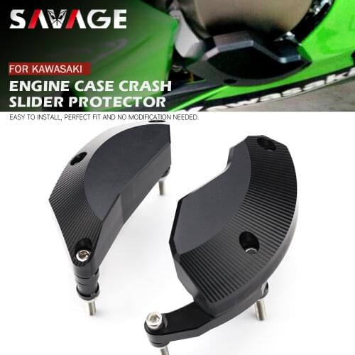 Engine Case Crash Slider Protector For KAWASAKI NINJA ZX-10R ZX10R 2011-2018 17 Motorcycle Accessories Guard Cover Left Right
