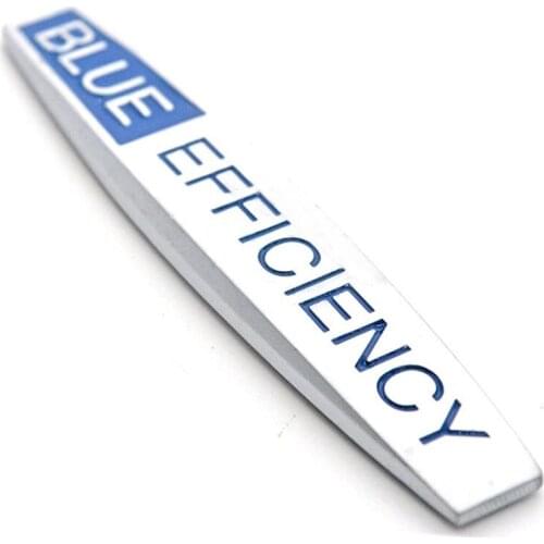 10pcs Blue Efficiency Fender Emblem Sticker for TEC HYBRID W203 W204 W211 W210 W124 CLA GLA GLK300 A E Class Car Accessories