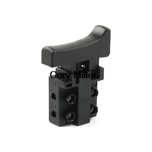 10A 250VAC DPST Normal Closed Momentary Power Tool Switch