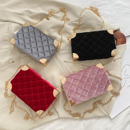 2020 wholesale luxury designer handbags purse side sling ladies shoulder bag famous brands handbags for women velvet purses