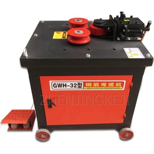 380V Rebar Arc Bending Machine Electric Rounding Machine Round Bar Road Bridge Building Construction Rebar Bending Equipment