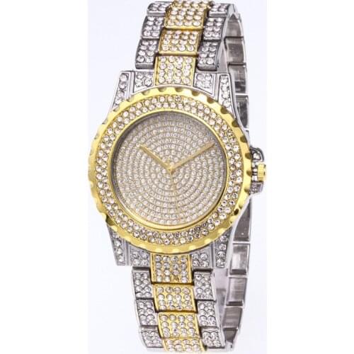 Luxury Watches For Women Full Rhinestone Stainless Steel Ladies Watch Elegant Female Quartz Wristwatches Reloj Mujer часы