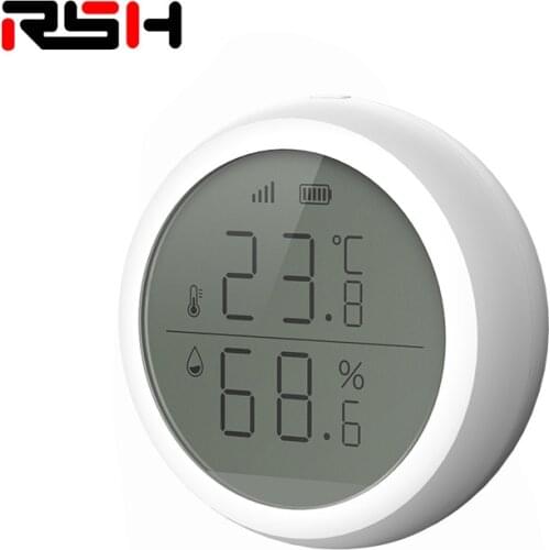 Smart home Zigbee temperature and humidity sensor tuya smart detector temperature and humidity sensor