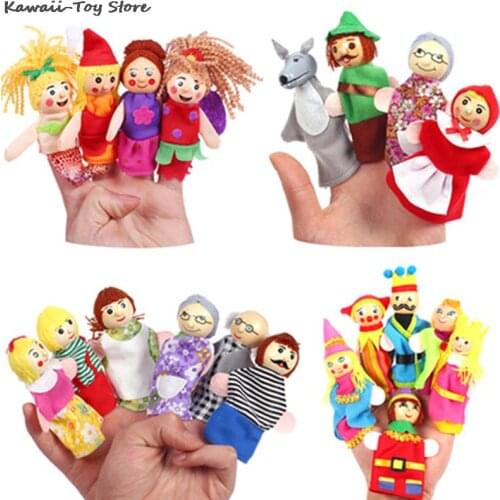 DIAPER&CORED Hand Puppets And Finger Puppets