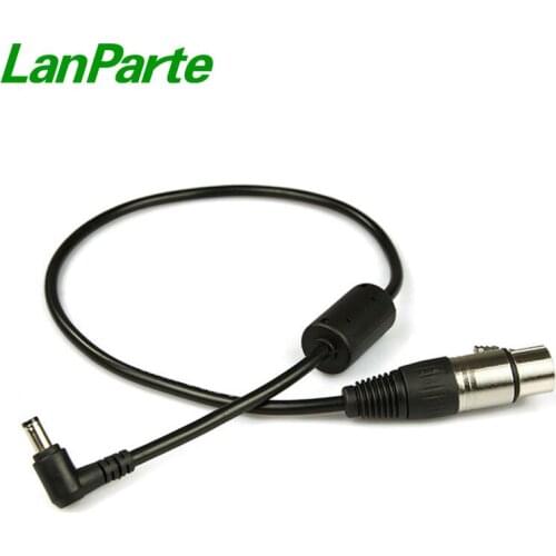 LanParte 4-pin xlr to DC camera Power Supply Cable for BMD BMSC Camera