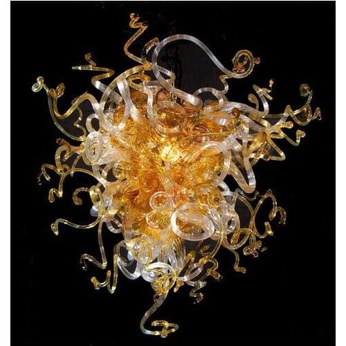 LR026-Vintage Led Lights Hotel Home Art Decoration Style Murano Glass Pendant Light