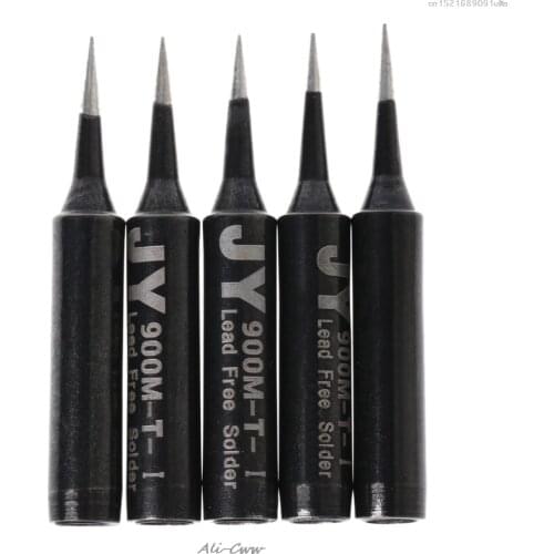 2018 5Pcs Lead Free Replacement Soldering Solder Iron Tips 900M-T-I For Hakko Saike 936 852d+ 909D