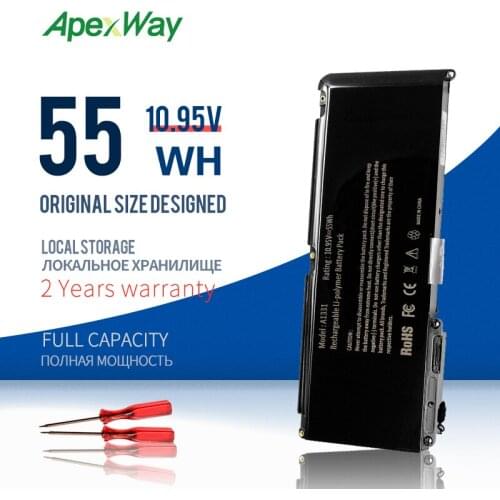 New Laptop Battery For Apple MacBook 13.3" A1331 A1342 Unibody MC207LL/A MC516LL/A