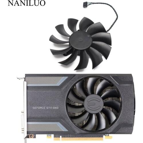 85mm P106-100 GTX1060 ITX PLA09215B12H For EVGA GeForce GTX 1060 960 950 SC GAMING Video Cards Cooling As Replace Fan