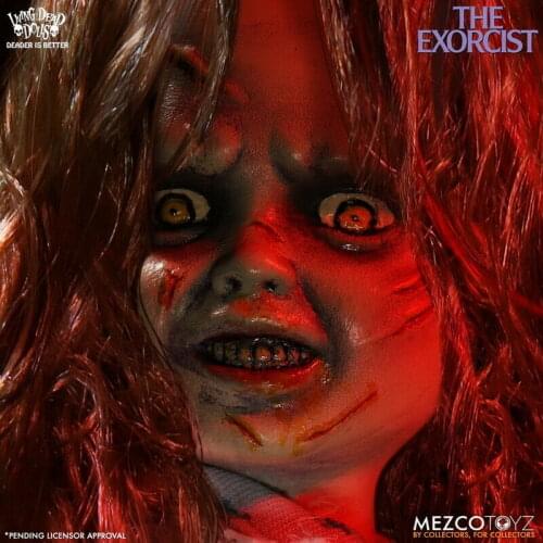 Mezco Toyz Ant 99105 10inch The Exorcist Devil girl movable handmade model toy