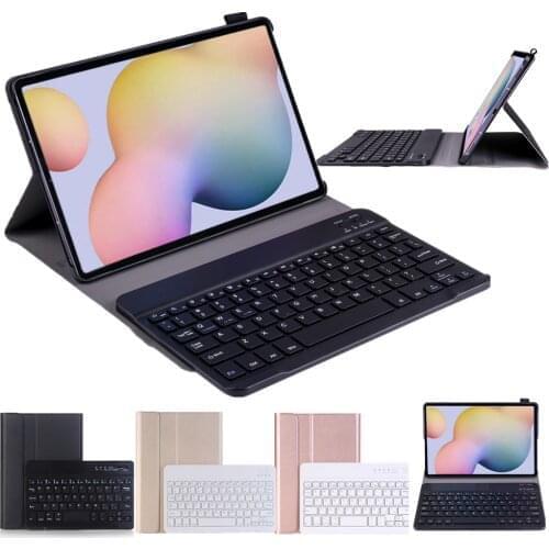 PU Leather Case for Samsung Galaxy S7 11 Inch SM-T870 T875 Magnetic Stand Cover with Bluetooth Keyboard Tab S7 Tablet Case Cover
