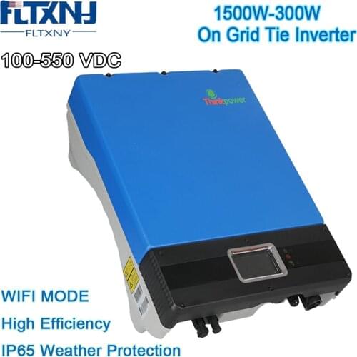FLYT 1500W 2200W 3000W Wind Turbine 3KW Solar Power On Grid Inverter 120V 230V 100-550 VAC Solar Waterproof Wifi Mode